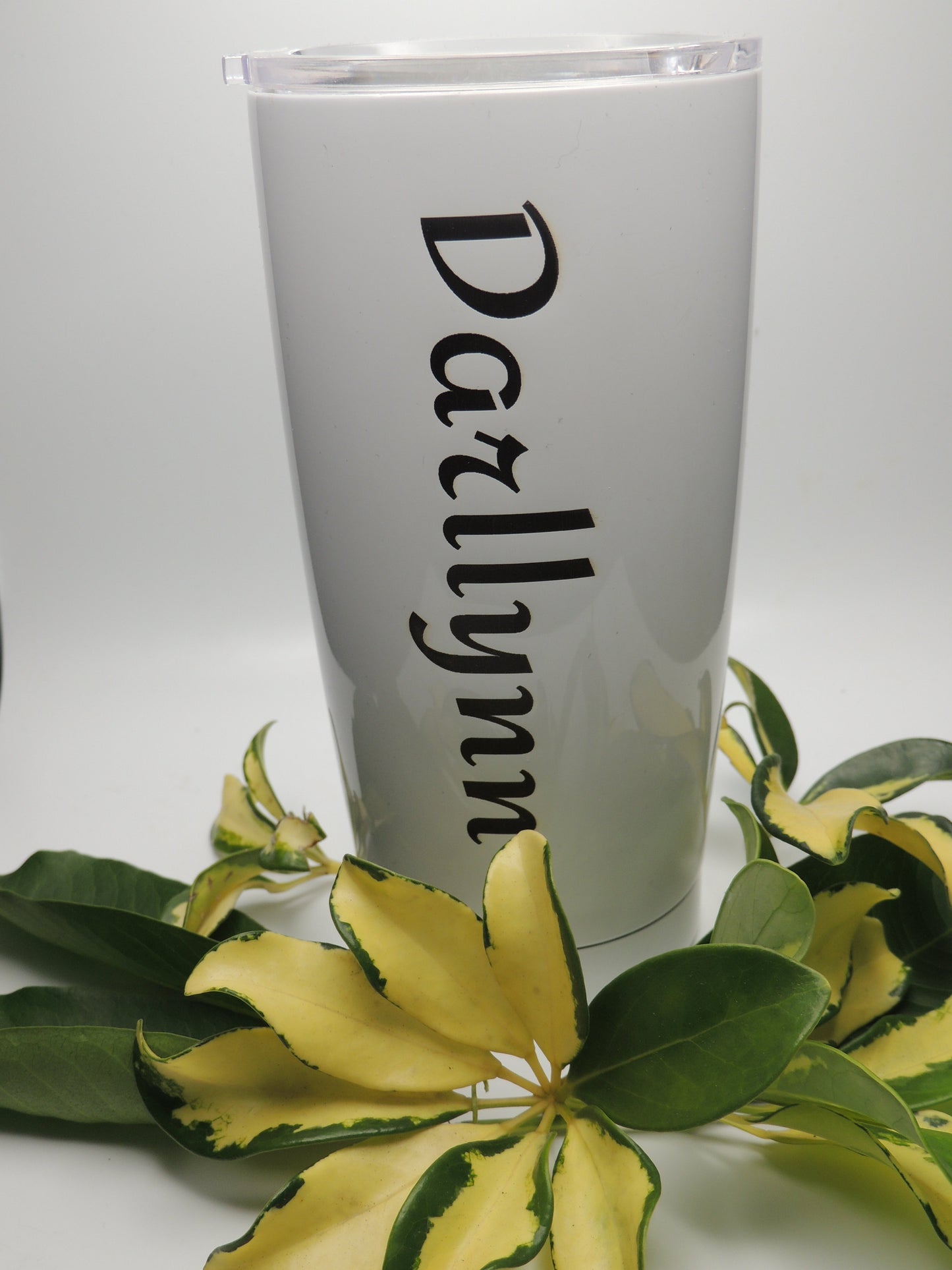 Show your appreciation with this beautiful custom personalized engraved 20oz stainless steel tumbler cup. Available in Black or White