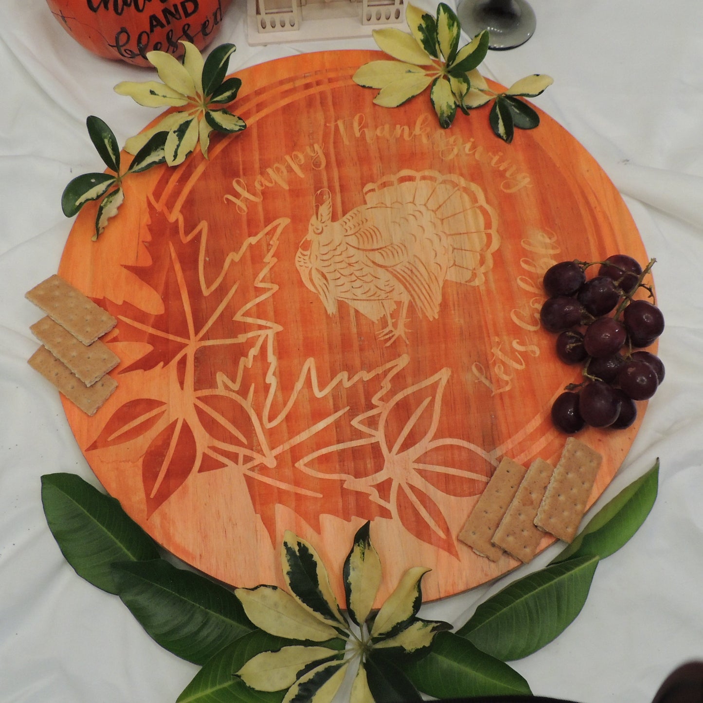 Thanksgiving holiday Lazy Susan