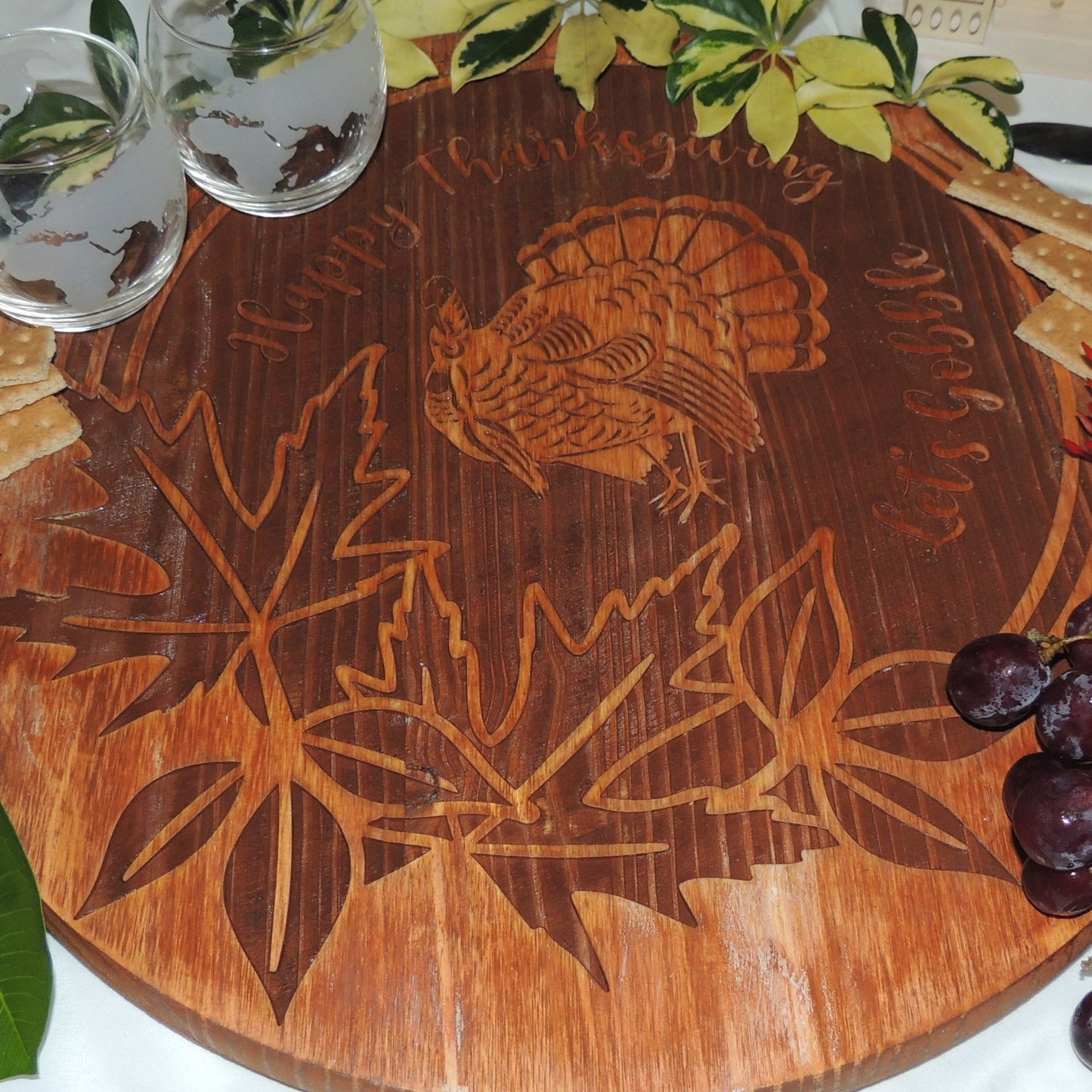 Thanksgiving holiday Lazy Susan