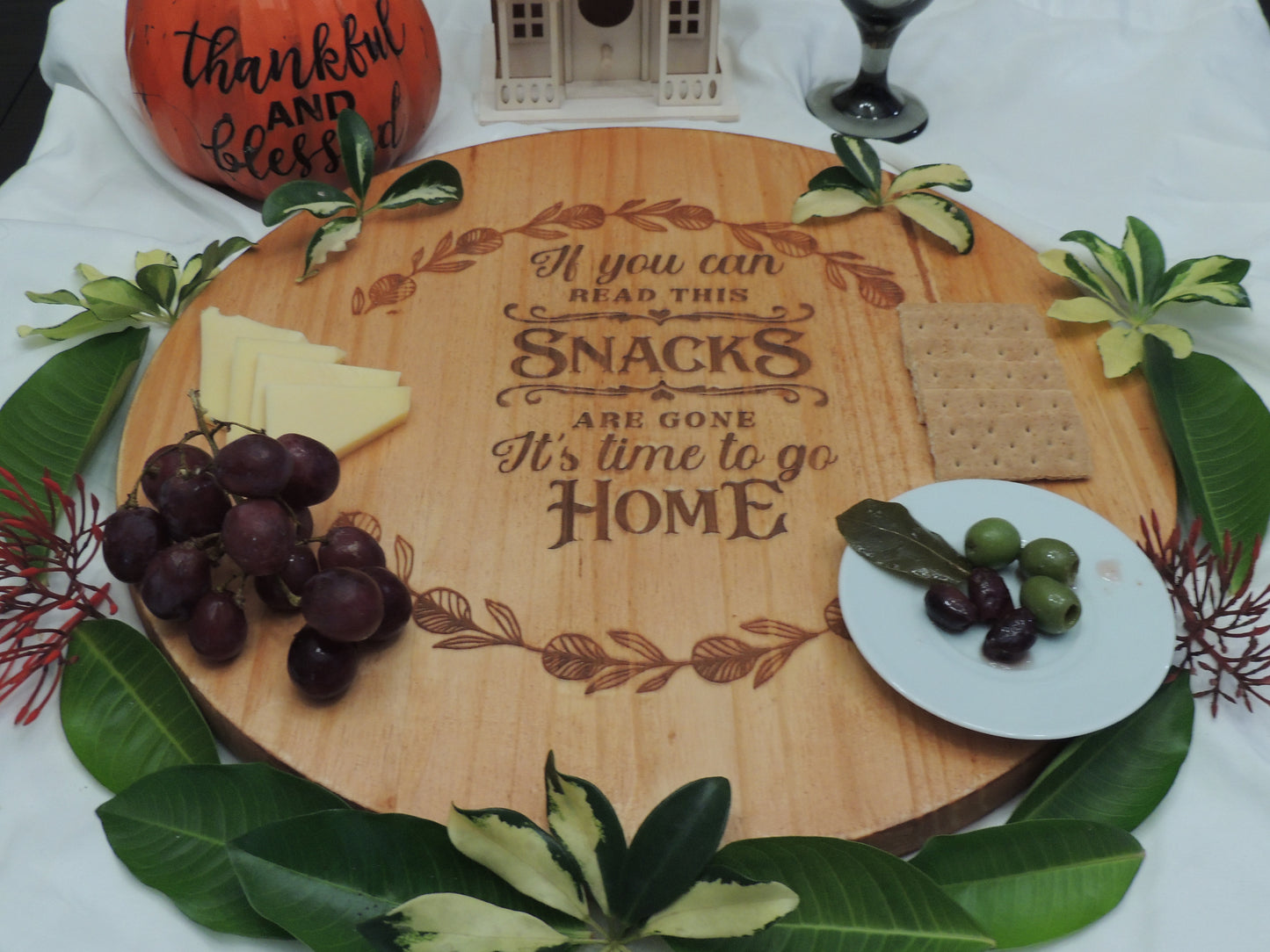 Custom Personalized Engraved Lazy Susan