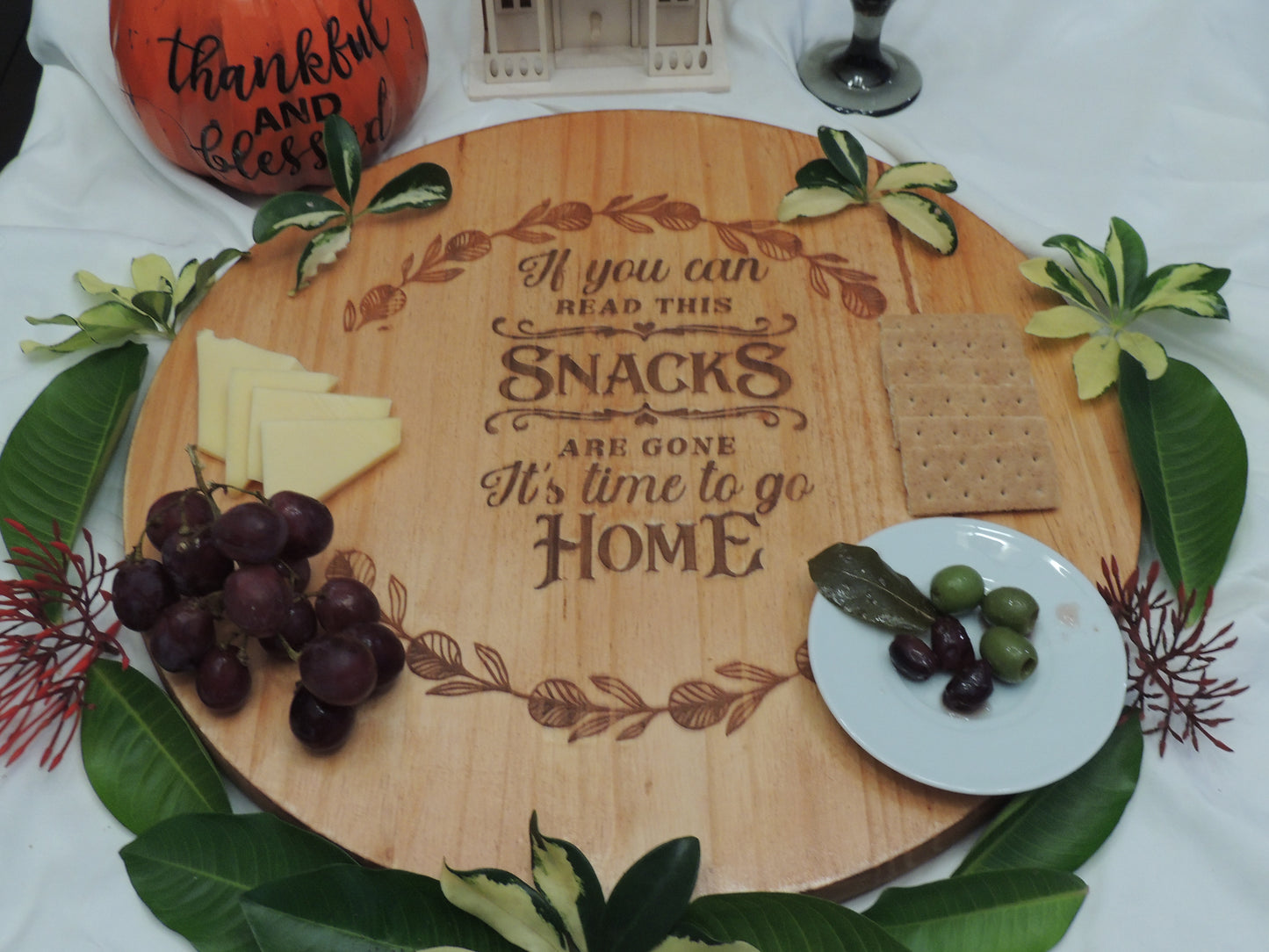 Custom Personalized Engraved Lazy Susan