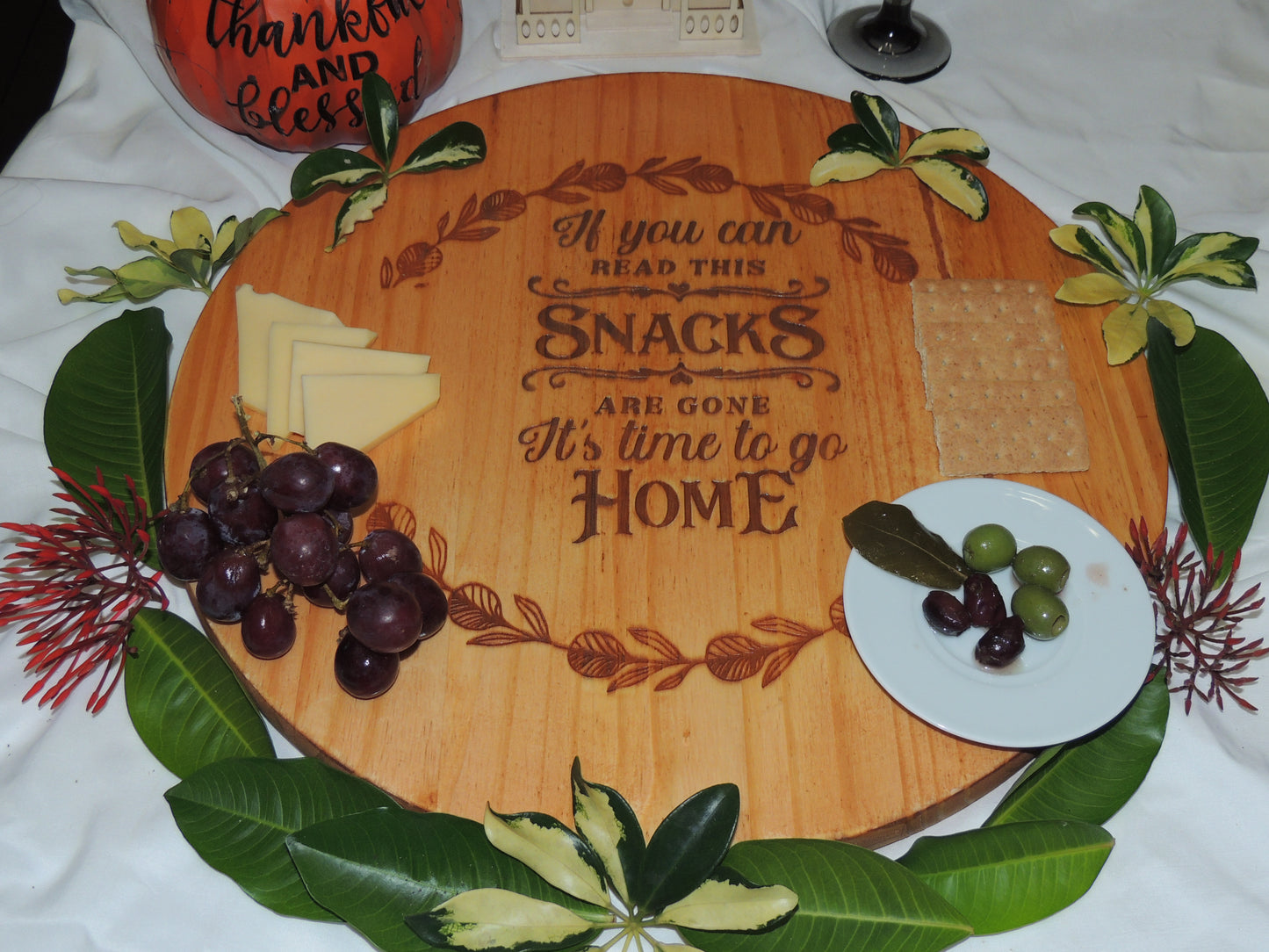 Custom Personalized Engraved Lazy Susan